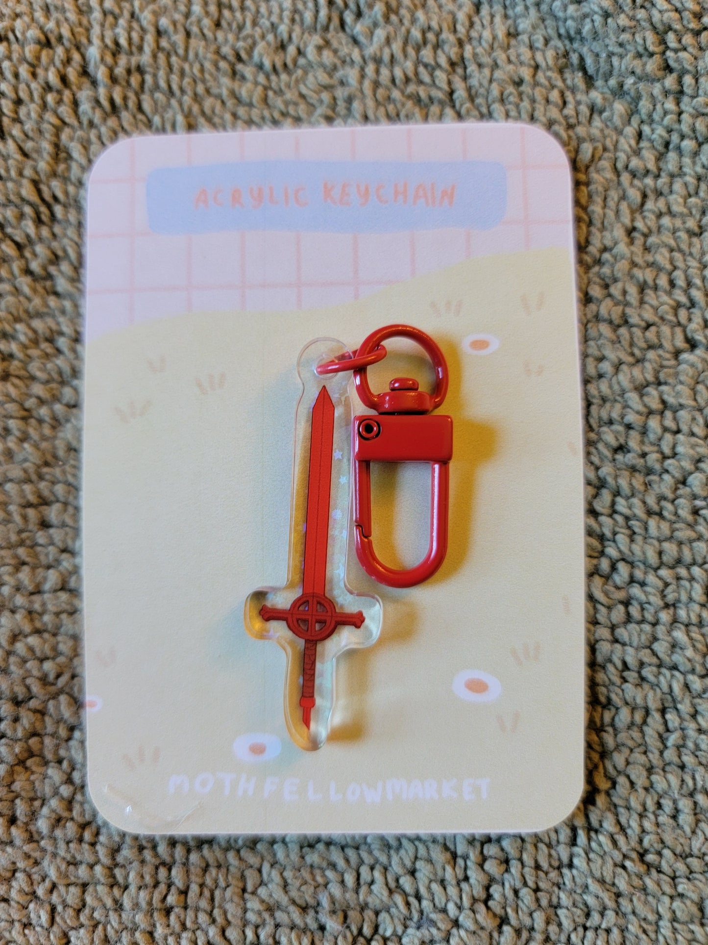demon blood sword keychain