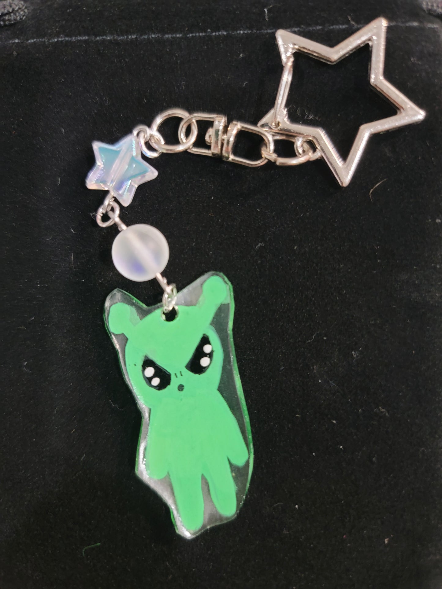 baby alien keychain