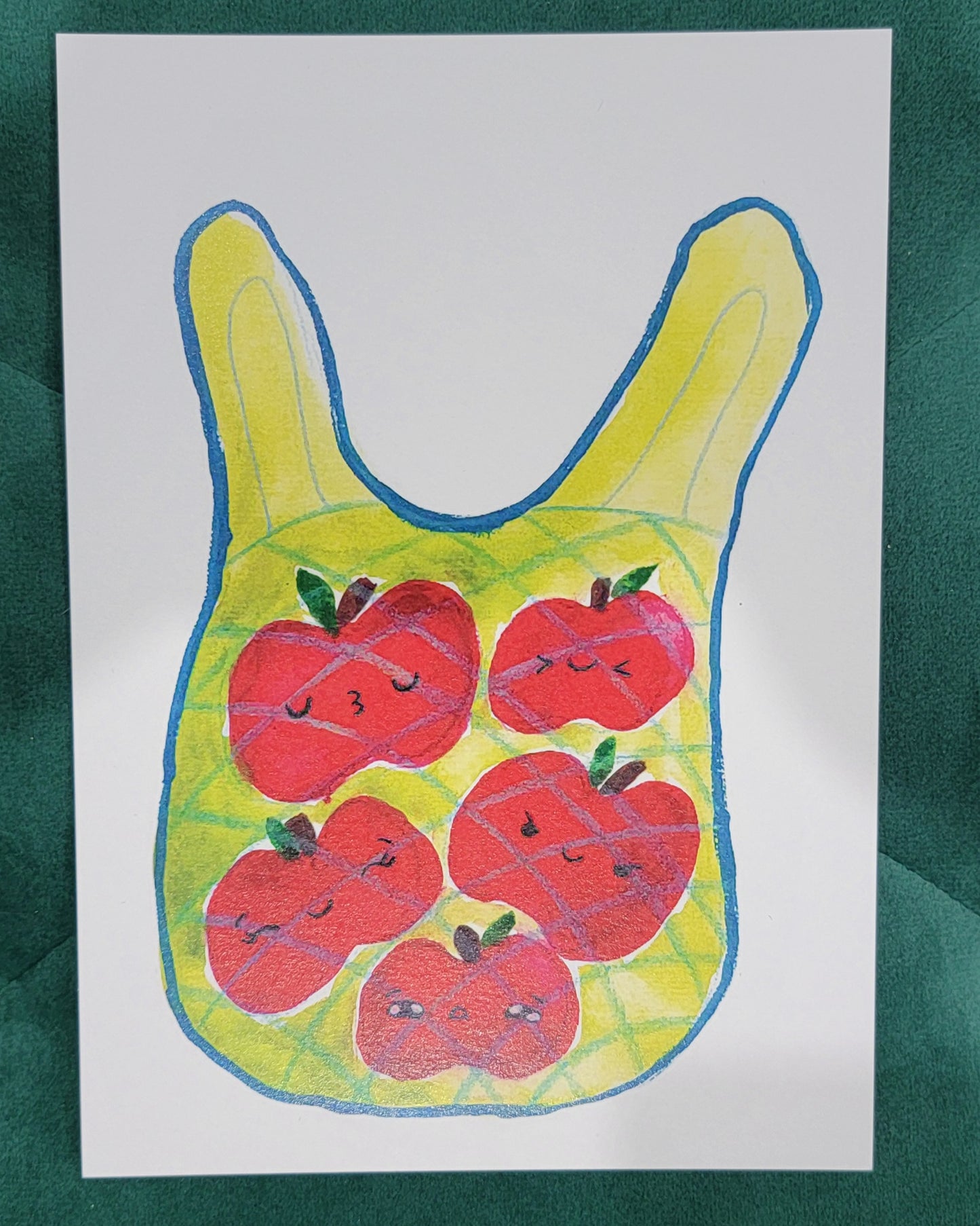 bag of apples print