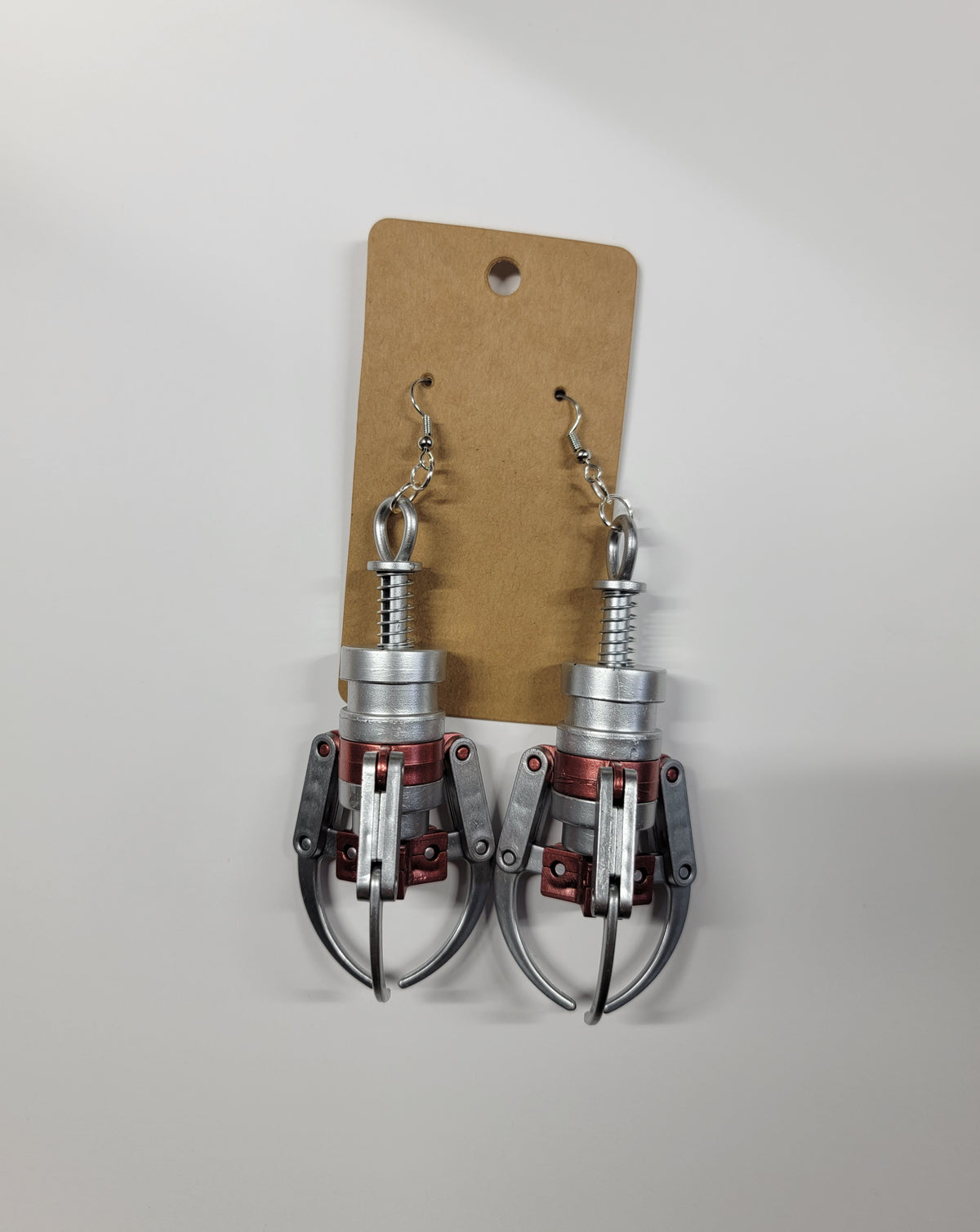 WORKING claw machine grabber dangle earrings