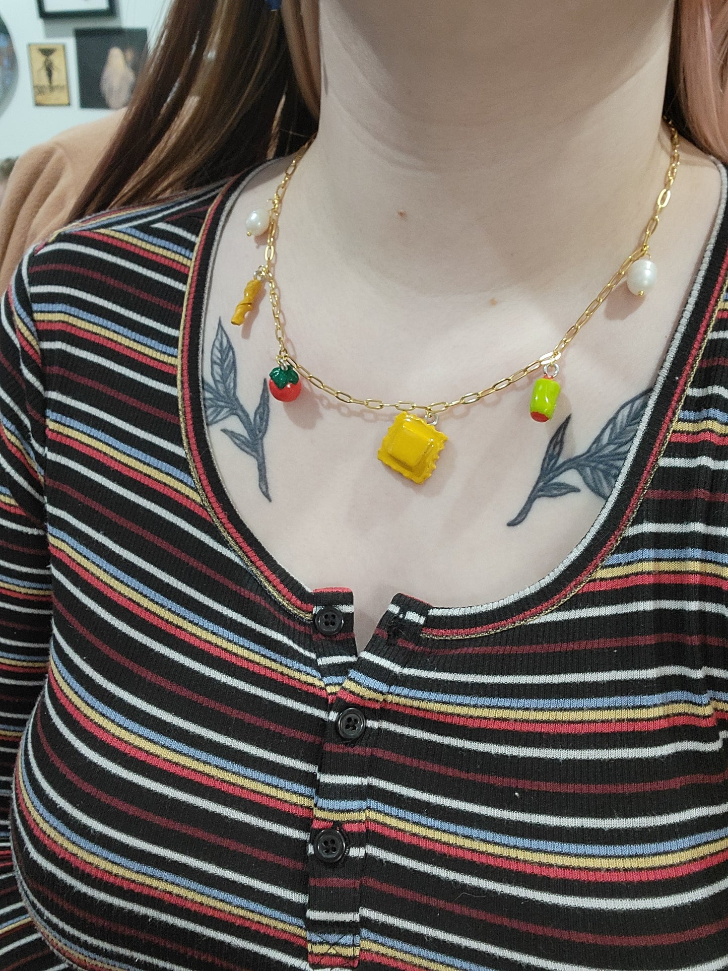 handmade Italian dinner necklace