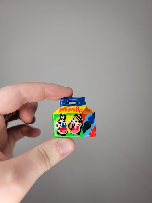 mermaid man & barnacle boy lunch box magnet