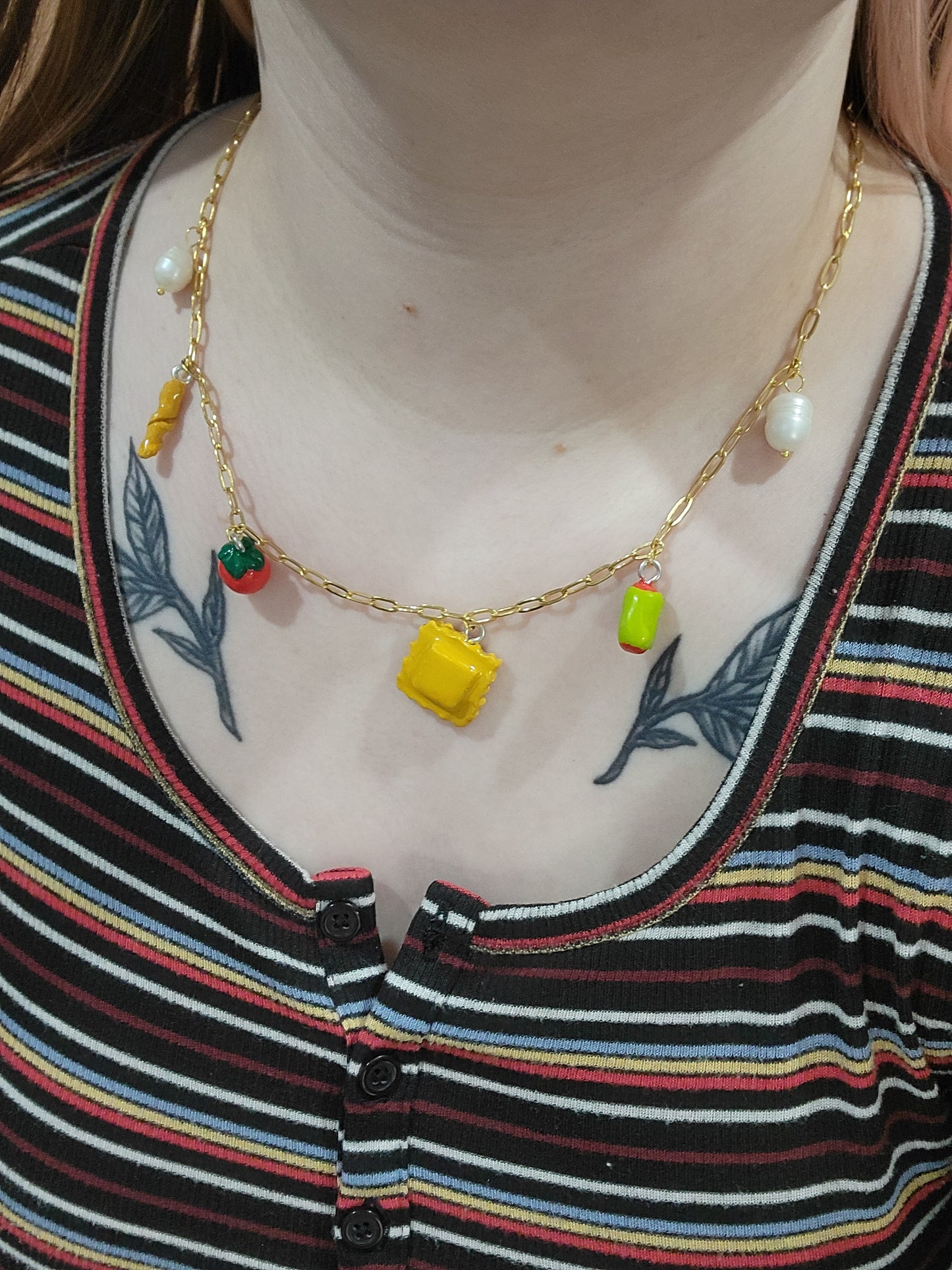 handmade Italian dinner necklace