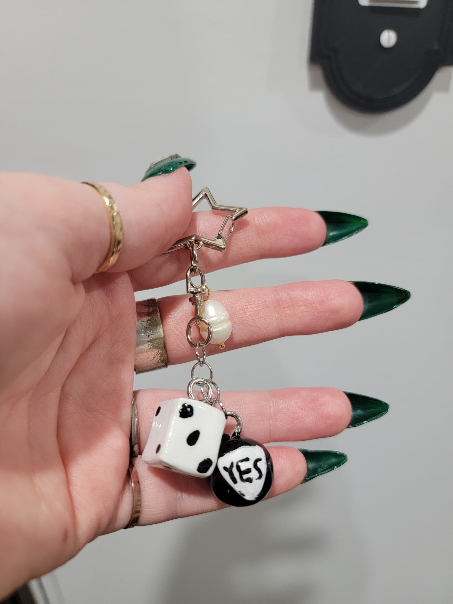 lucky charm keychain