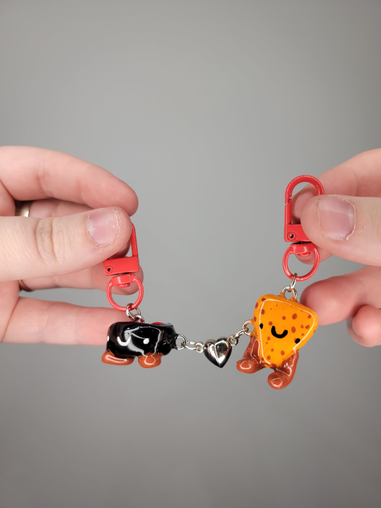 chip & dip bff keychain