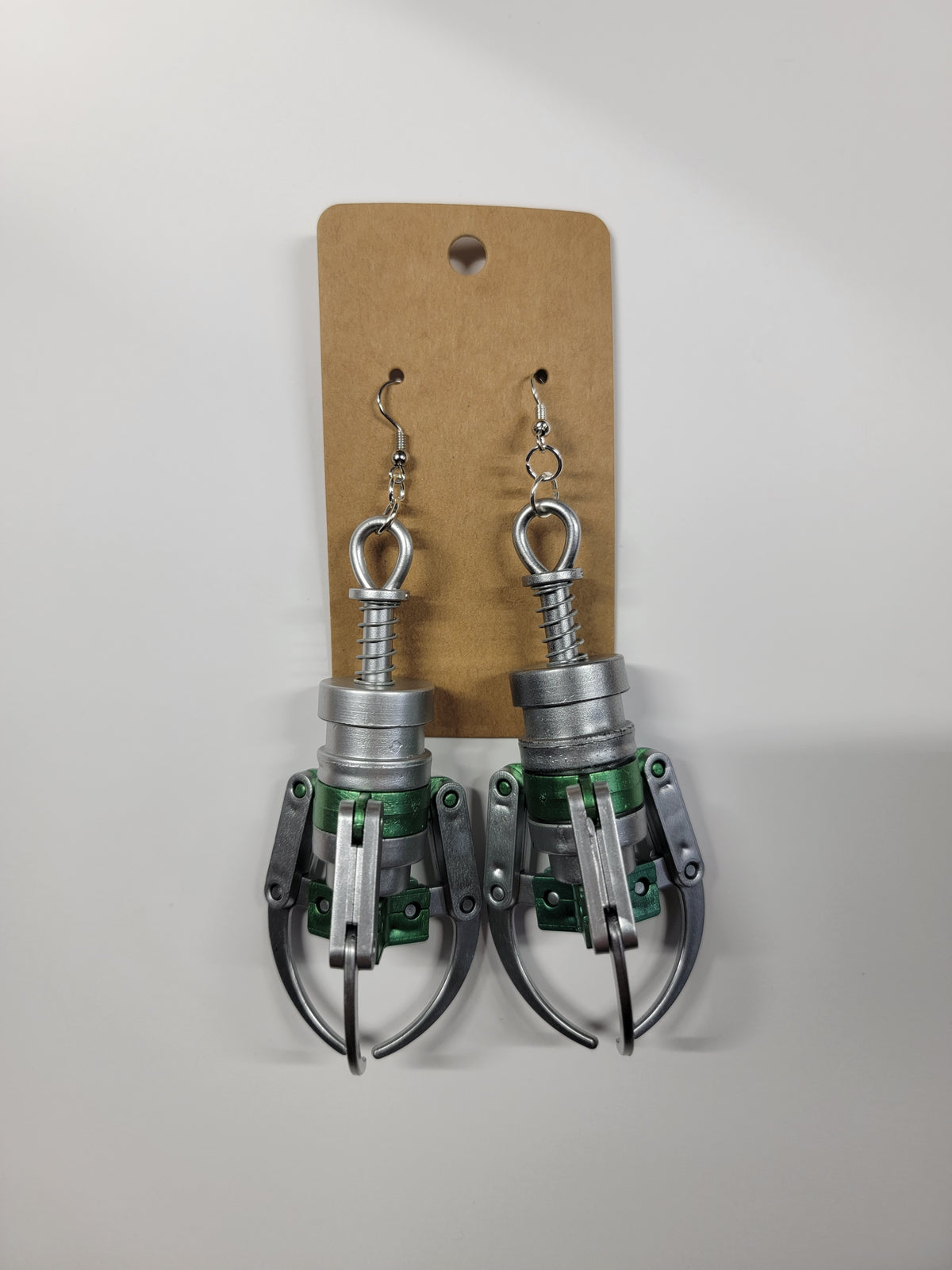 WORKING claw machine grabber dangle earrings