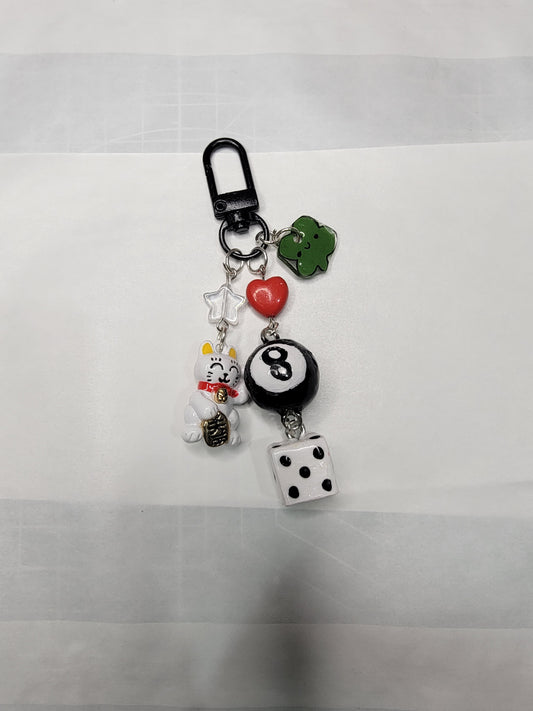 lucky cat keychain pt. 2!