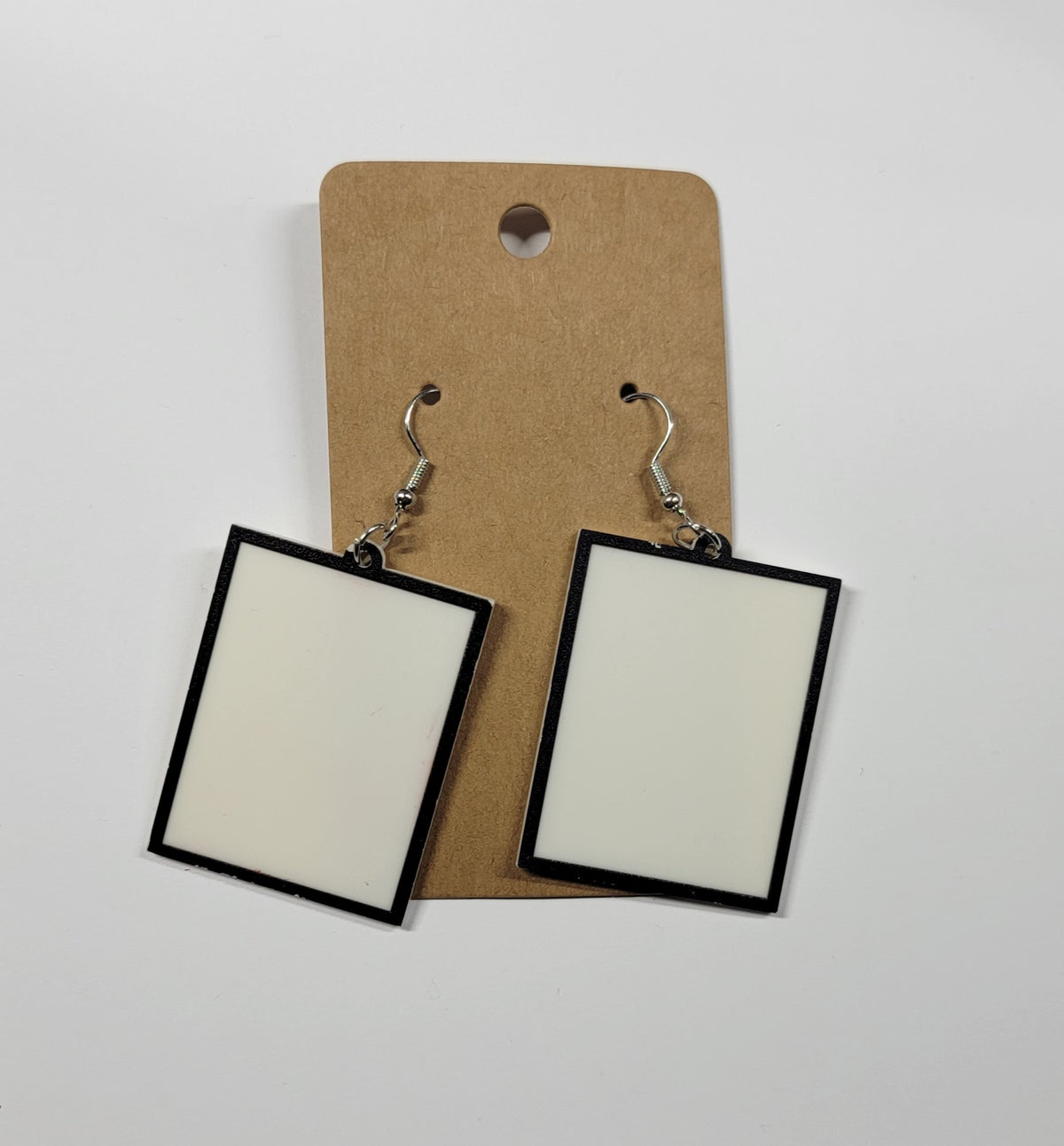 WORKING dry erase board dangle earrings