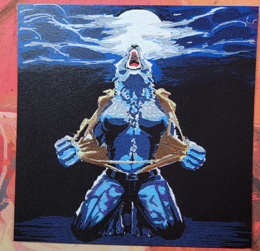 inner she - wolf print
