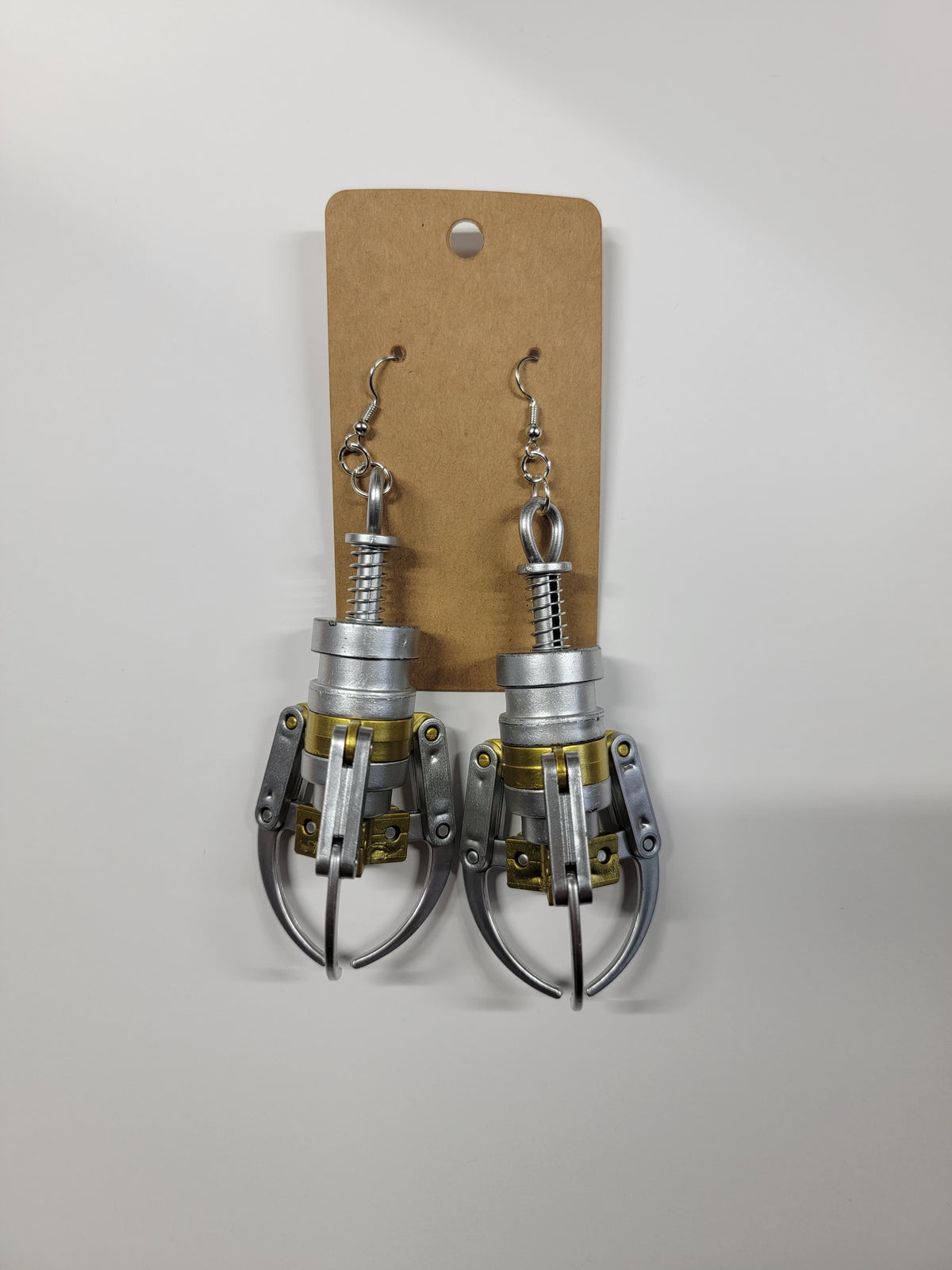 WORKING claw machine grabber dangle earrings