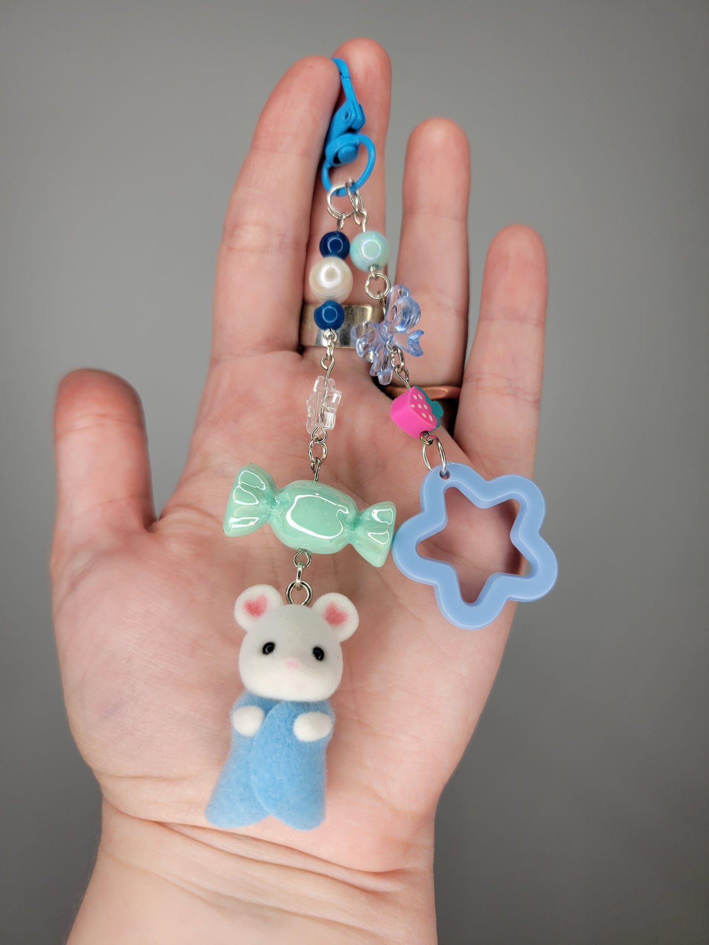 mouse critter keychain