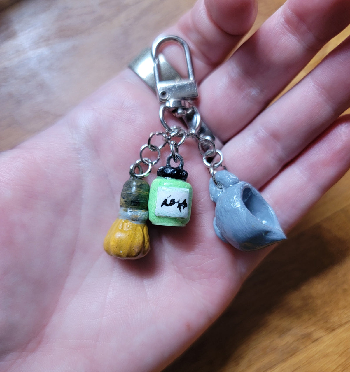 matcha set keychain