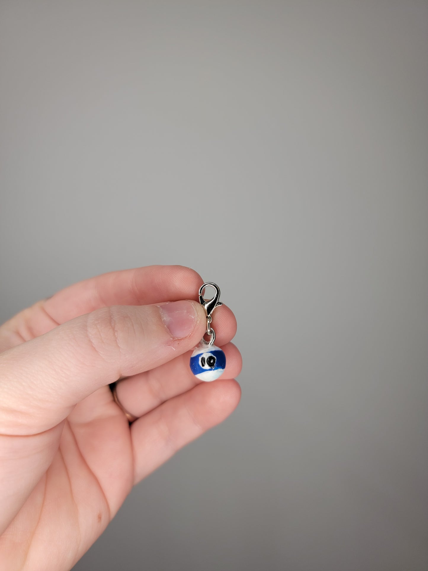 mini billiard ball charm
