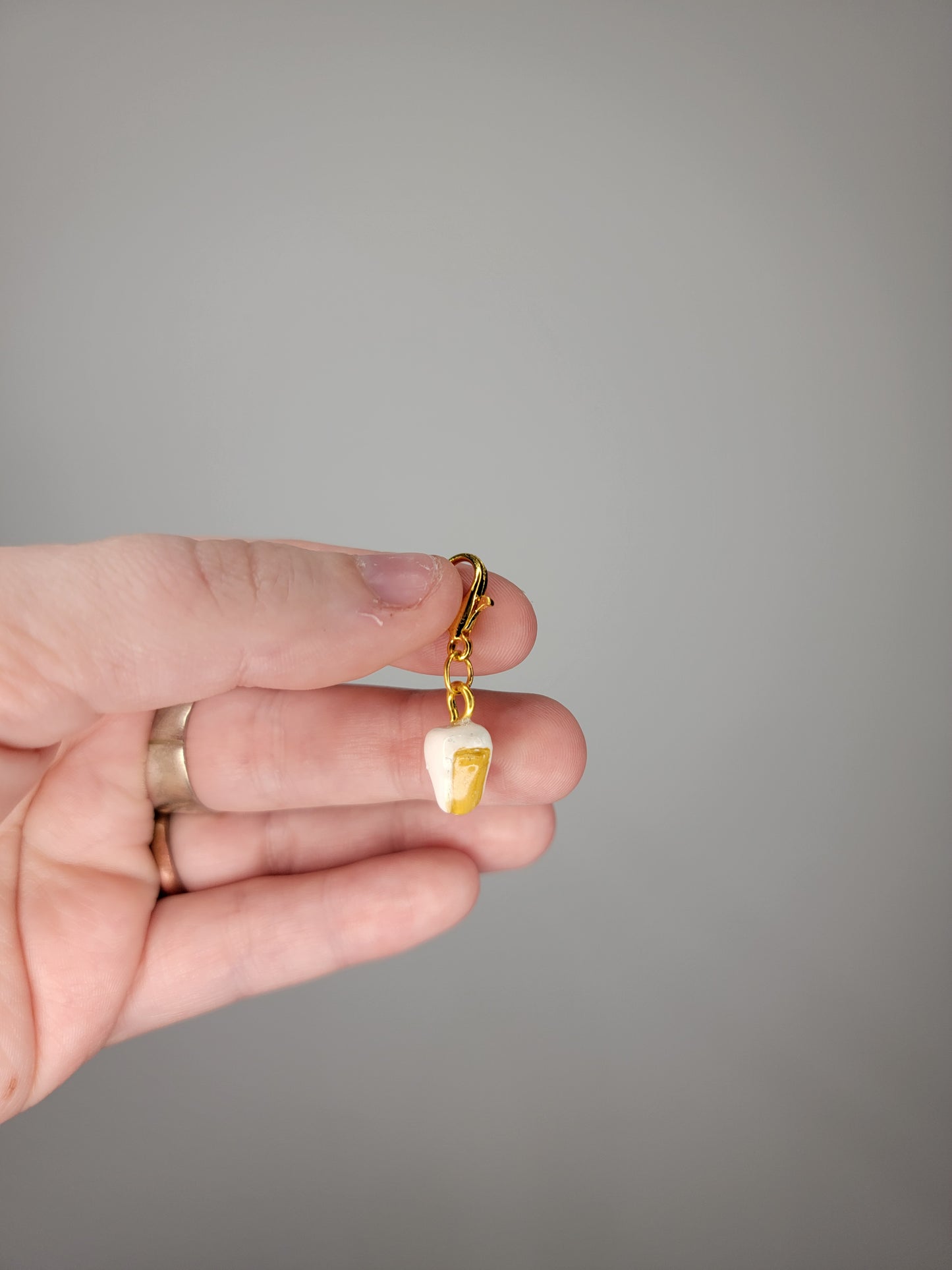 mini brie cheese charm