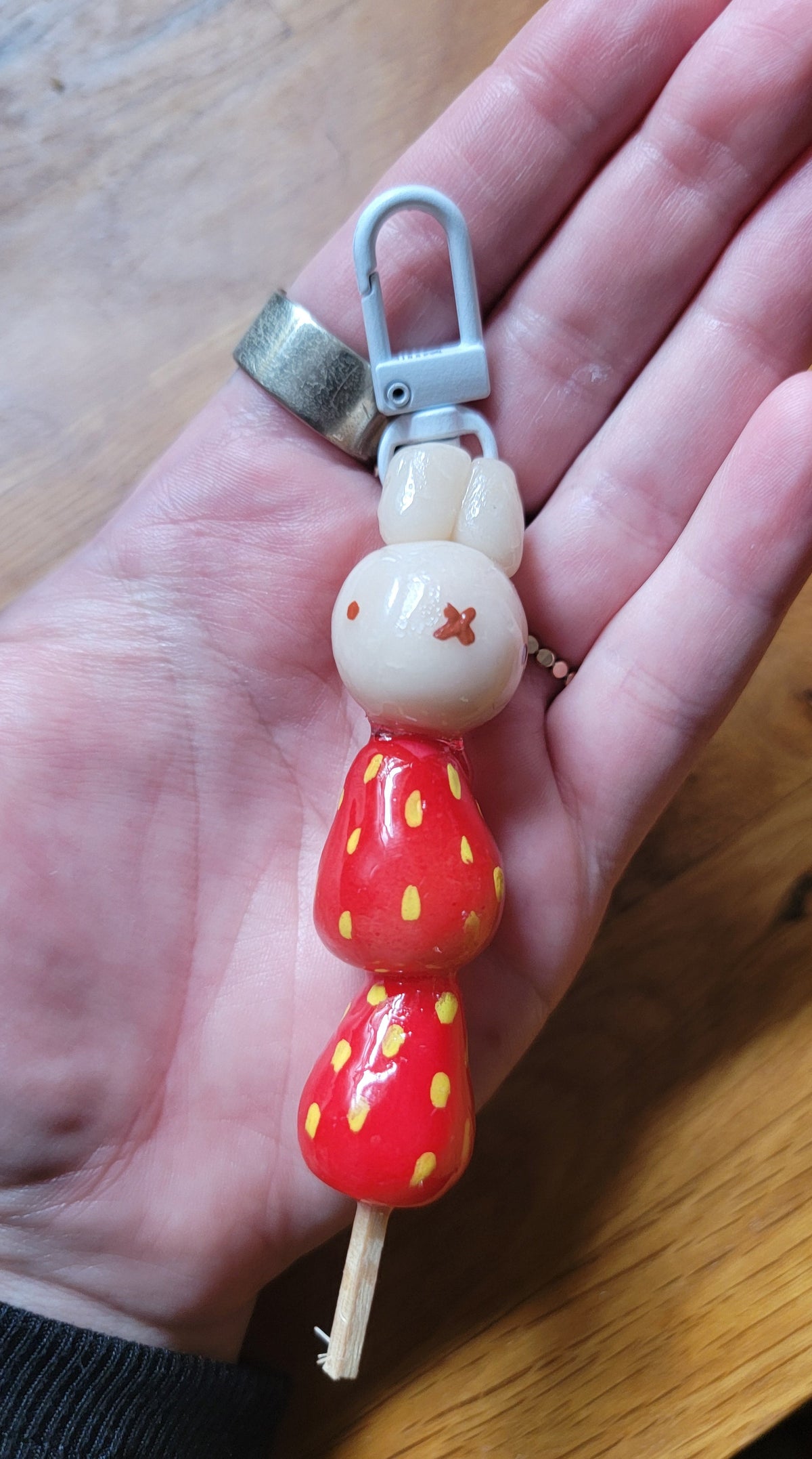 miffy candy stick keychain