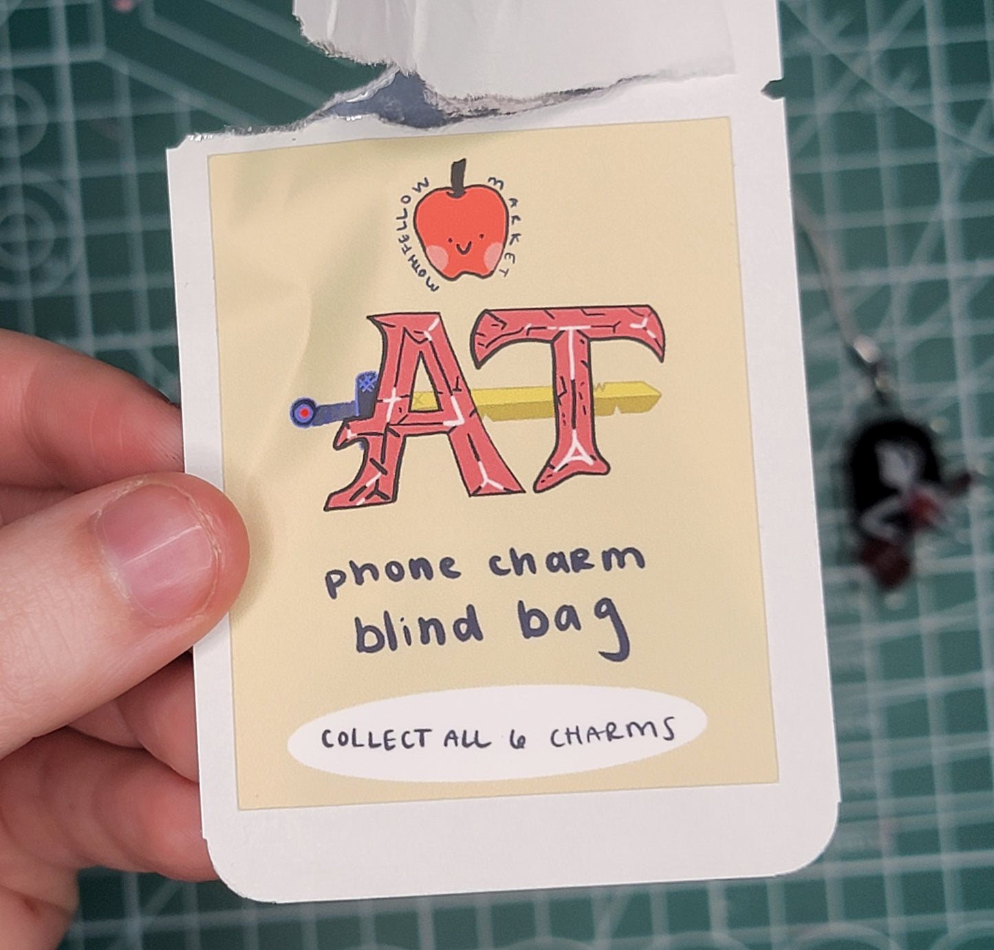 AT phone charm blind bag