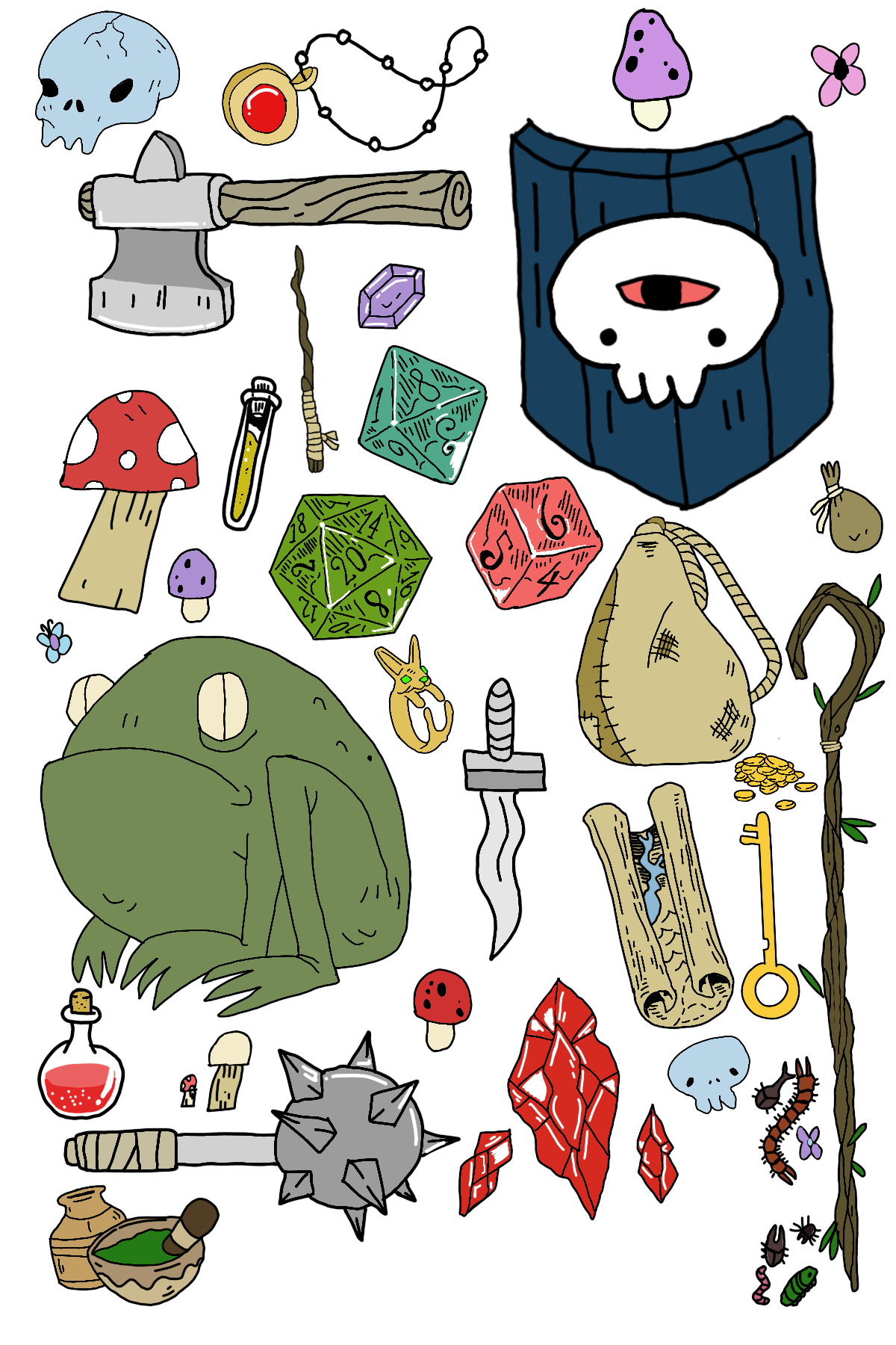 dnd flash sheet